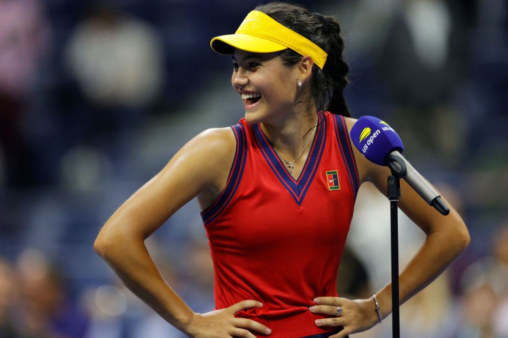 Emma Răducanu, record mondial reușit în premieră: e prima jucătoare venită din calificări care ajunge în finala unui Grand Slam _10