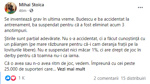 Mihai Stoica lămurește situația lui Budescu. Mesajul pentru fanii FCSB-ului_3