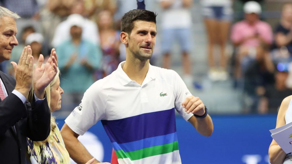 A pierdut gloria și recordul, dar a cucerit inimile oamenilor! Novak Djokovic, în lacrimi în timpul finalei de la US Open_2