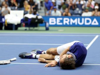 
	Nimeni nu a mai făcut asta vreodată pe un teren de tenis! Mare iubitor de FIFA, Daniil Medvedev a sărbătorit victoria la US Open într-un mod caraghios&nbsp;
