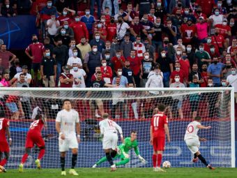S-a scris istorie în Champions League! Sevilla - Salzburg, primul meci în care se acordă patru penalty-uri&nbsp;