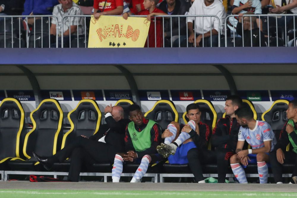 Reacția lui Cristiano Ronaldo după înfrângerea cu Young Boys. Manchester United a pierdut în ultimul minut _4