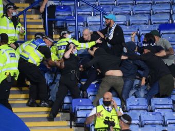 
	Bătaie pe &rdquo;King Power&rdquo;! Violențe între fanii lui Napoli și poliția britanică după meciul cu Leicester
