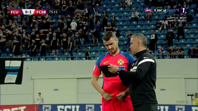 Constantin Budescu a debutat pentru FCSB. Mijlocașul a intrat pe teren în meciul cu FCU Craiova _12