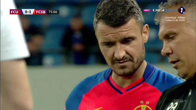 Constantin Budescu a debutat pentru FCSB. Mijlocașul a intrat pe teren în meciul cu FCU Craiova _13