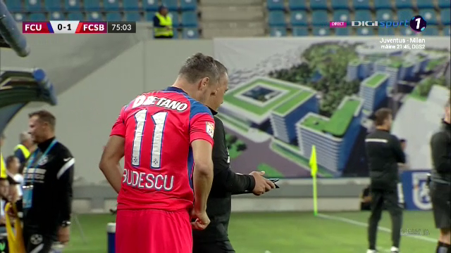 Constantin Budescu a debutat pentru FCSB. Mijlocașul a intrat pe teren în meciul cu FCU Craiova _16