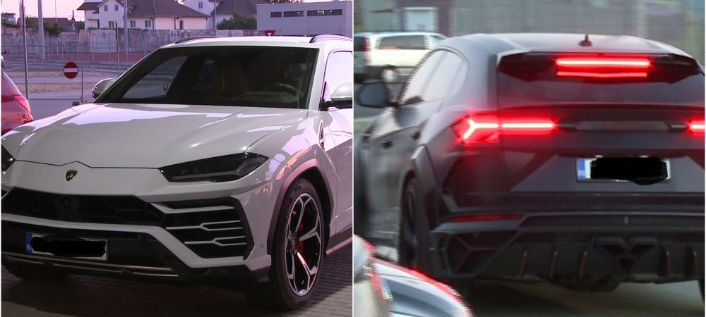 Duelul bolizilor în parcarea de pe Oblemenco! Mititelu jr și Rădoi au făcut senzație cu mașinile lor Adrian Mititelu Jr. FCSB FCU Craiova Lamborghini Urus by Mansory Mirel Radoi