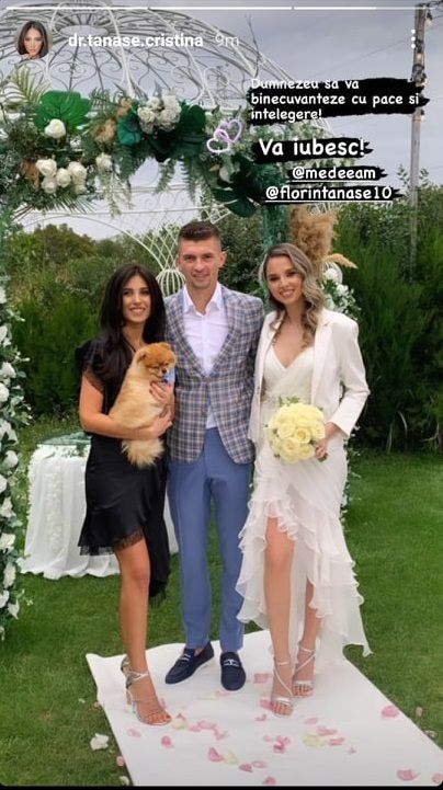 Florin Tănase s-a căsătorit cu Medeea Turcescu! Soția căpitanului de la FCSB, strălucitoare! _2