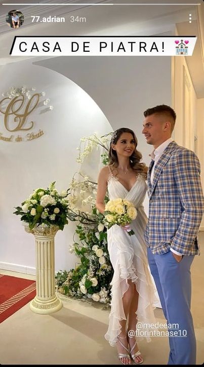 Florin Tănase s-a căsătorit cu Medeea Turcescu! Soția căpitanului de la FCSB, strălucitoare! _3