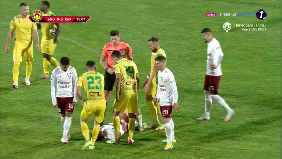 Rapid a tremurat la Mioveni! Giuleștenii, calificare la penalty-uri în optimile Cupei României_3