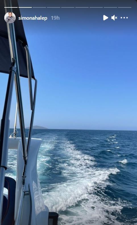 Profesionistă până și în luna de miere! Simona Halep îmbină distracția pe yacht cu antrenamentele în sala de forță în Bodrum, Turcia_3