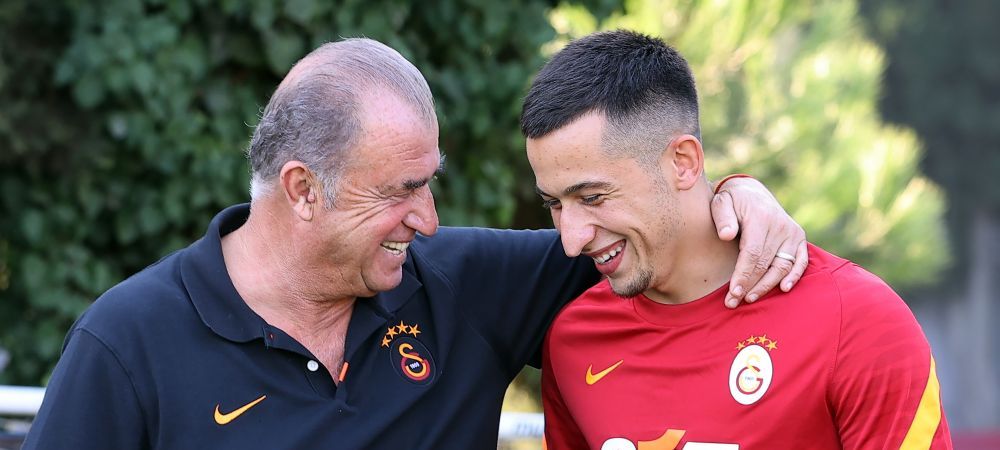 Fatih Terim Alexandru Cicaldau Galatasaray Olimpiu Morutan