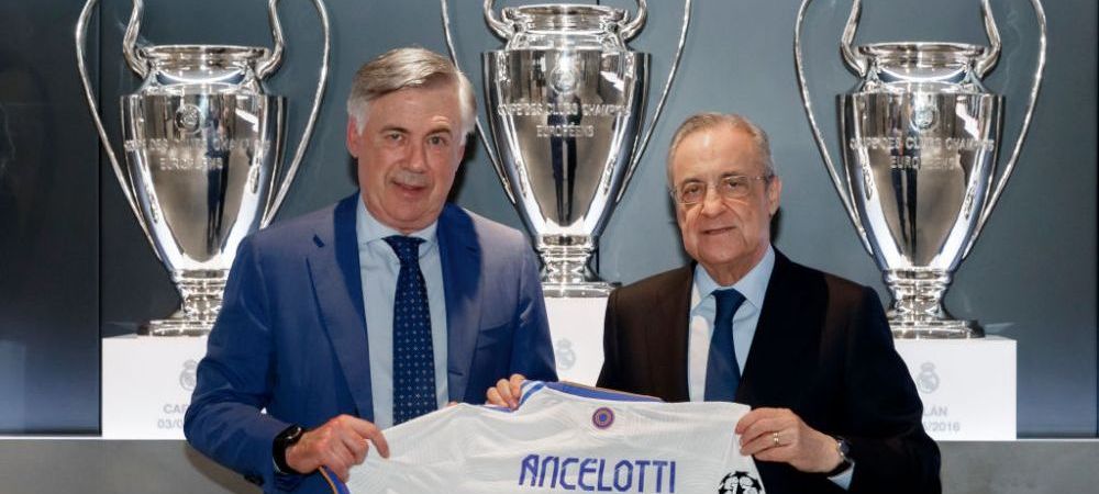 Carlo Ancelotti Real Madrid Sheriff Tiraspol
