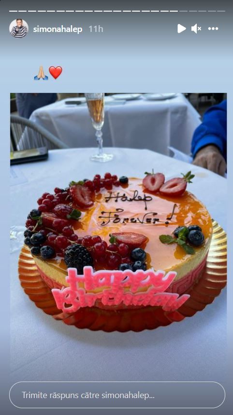 Ion Țiriac, deranjat de Simona Halep! :) Ce moment caraghios s-a întâmplat după ce miliardarul i-a făcut Simonei un tort personalizat de ziua sa_2