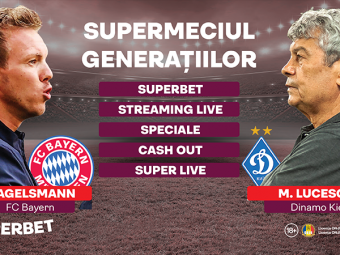 
	Bayern Munchen &ndash; Dinamo Kiev: lupta dintre generații pentru cel mai râvnit SuperTrofeu

