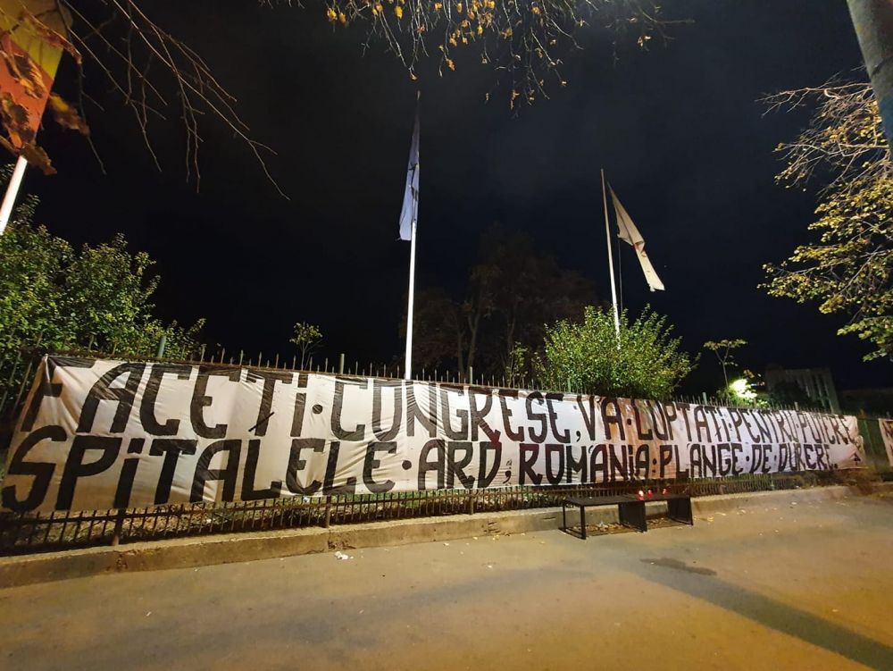 Ultrașii Farului, proteste la Spitalul de Boli Infecțioase din Constanța! Mesajul afișat de galeria dobrogeană_4