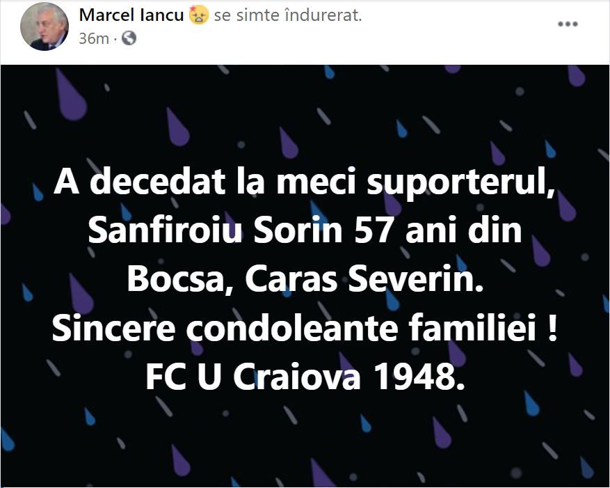 FCU Craiova - Univ. Craiova 0-2 | Dan Nistor le-a adus victoria oaspeților. Un suporter a decedat în tribune, după ce a suferit un infarct_20
