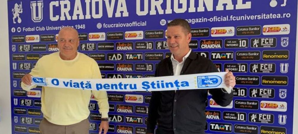FCU Craiova Adrian Mititelu Flavius Stoican