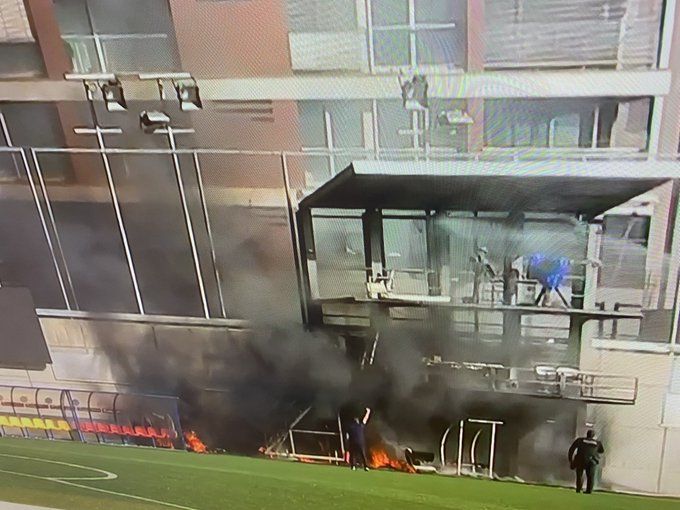 Panică pentru Kane&co! Arena din Andorra a luat foc la ceva timp după antrenamentul Angliei_6