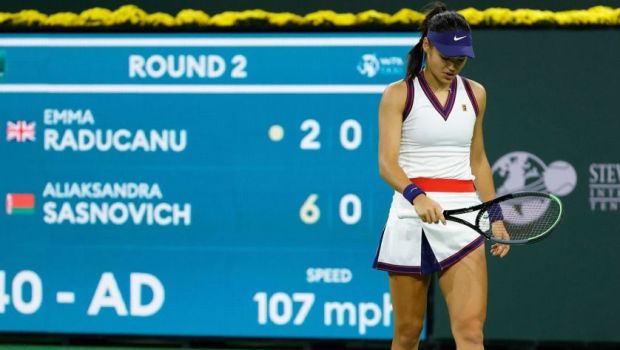 
	Bula a fost spartă! Emma Răducanu a pierdut primul meci jucat după US Open 2021 și ratează duelul cu Simona Halep
