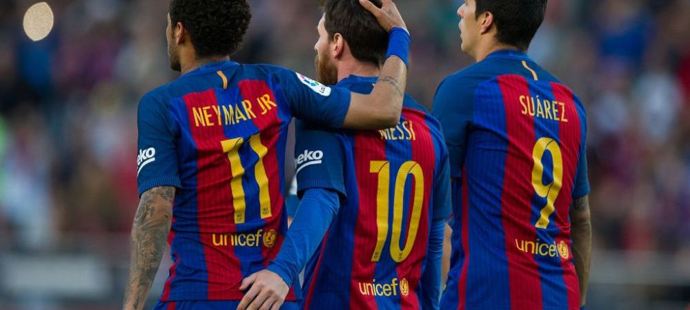 Lionel Messi kylian mbappe Luis Suarez Neymar Paris Saint-Germain