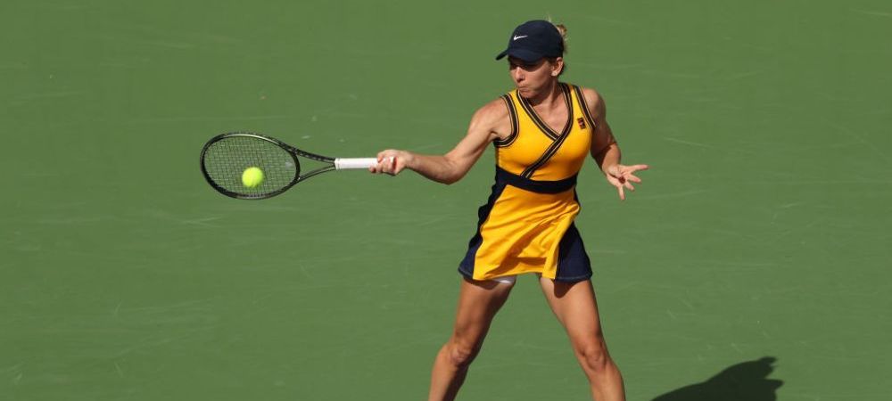 Simona Halep Darren Cahill simona halep darren cahill WTA Indian Wells