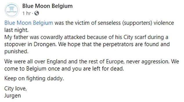 „Continuă să lupți!” Un fan al lui City, în comă după ce a fost bătut crunt de suporterii lui Brugge_2