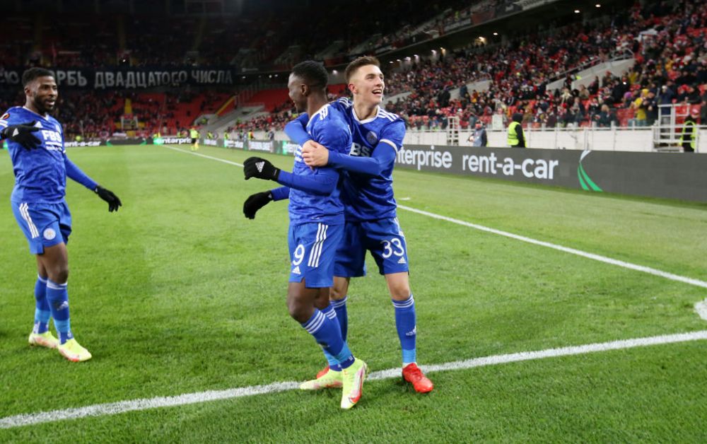 Eroul de la Moscova! Patson Daka, 4 goluri în Europa League în victoria lui Leicester cu Spartak Moscova _3