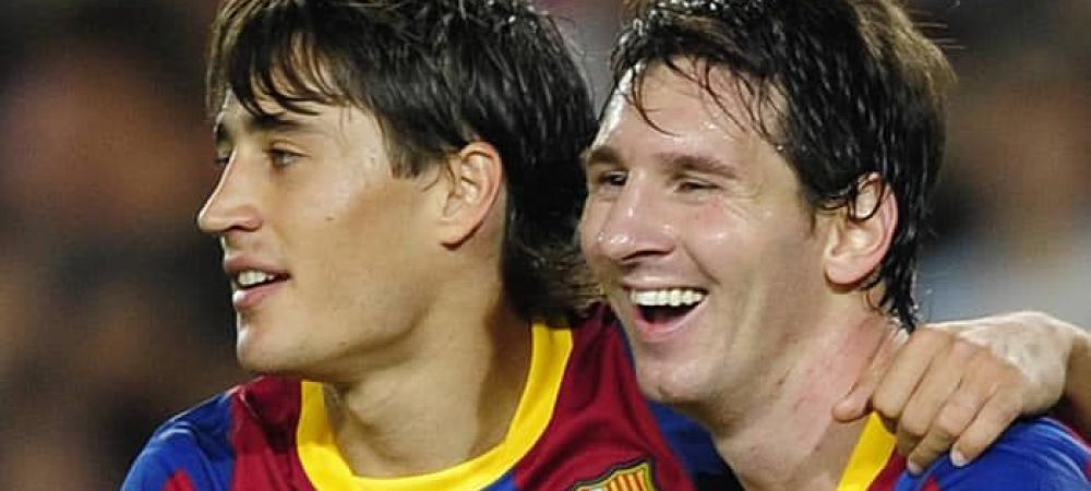 Bojan Krkic Andres Iniesta fc barcelona Lionel Messi Vissel Kobe