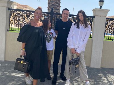 Anamaria Prodan și Luca Reghecampf