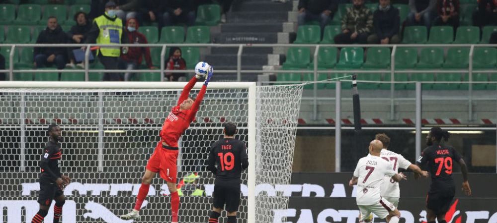 Ciprian Tatarusanu AC Milan ac milan - torino