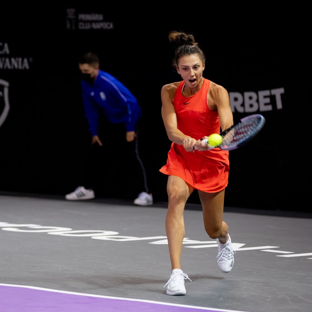 Simona Halep - Jaqueline Cristian 6-1, 6-1. Lecție de tenis, marca Simona Halep, în sferturile Transylvania Open_13