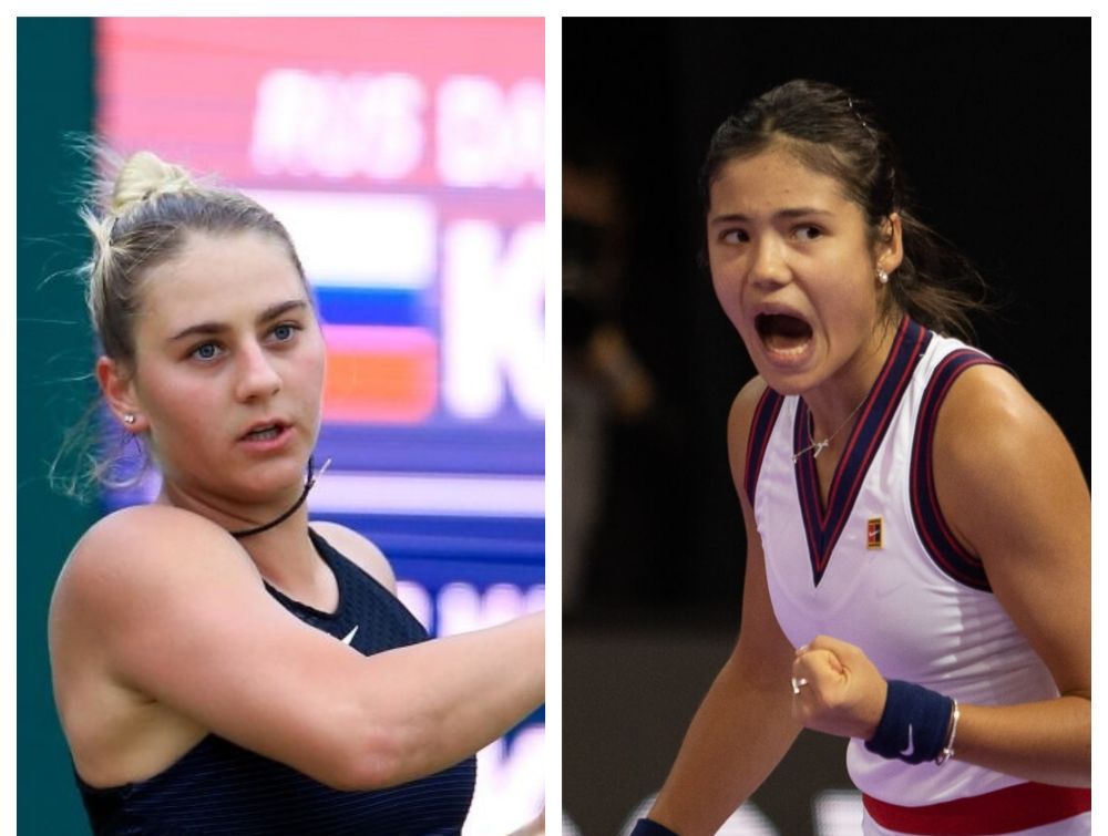 Nu au împreună 40 de ani! Emma Răducanu (18 ani) și Kostyuk (19 ani) se bat pentru o semifinală cu Simona Halep la Cluj_1