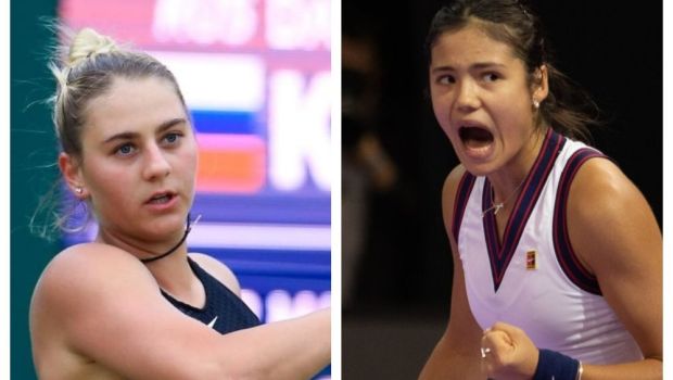 
	Nu au împreună 40 de ani! Emma Răducanu (18 ani) și Kostyuk (19 ani) se bat pentru o semifinală cu Simona Halep la Cluj
