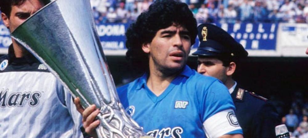 Diego Armando Maradona Napoli san paolo Serie A