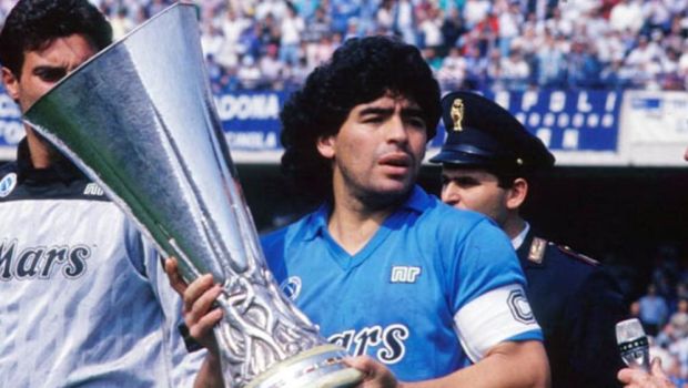 
	&rdquo;Astăzi s-a născut cel mai mare. La mulți ani, Diego!&rdquo;. Napoli este lider în Serie A de ziua lui Maradona
