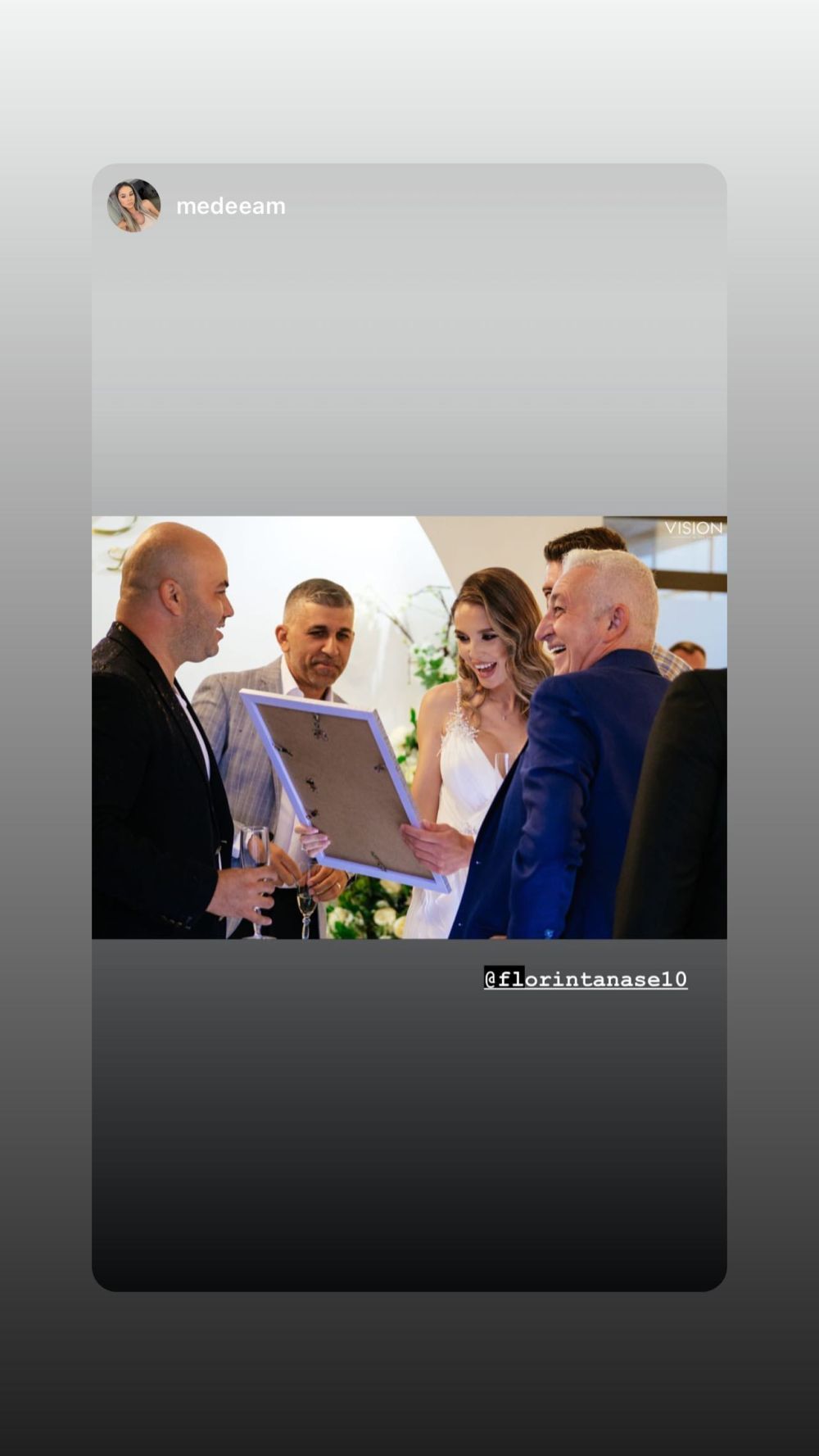 Imagini noi de la nunta căpitanului de la FCSB. Soția lui Florin Tănase, o adevărată apariție într-o rochie spectaculoasă_12