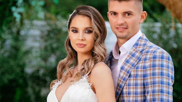 
	Imagini noi de la nunta căpitanului de la FCSB. Soția lui Florin Tănase, o adevărată apariție într-o rochie spectaculoasă
