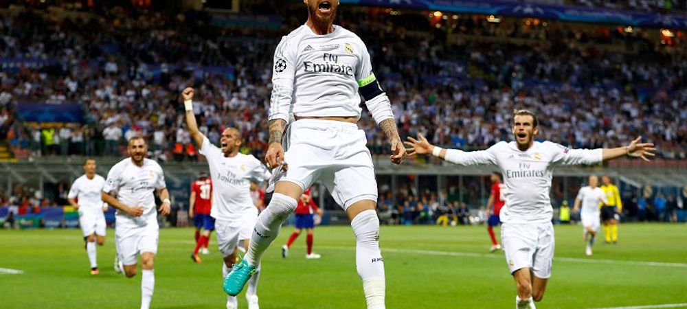 Sergio Ramos Luka Modric Real Madrid