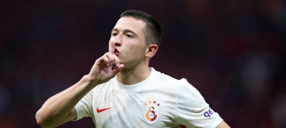 Absolut superb! Olimpiu Moruțan, încă o super-execuție în tricoul lui Galatasaray! A marcat chiar sub ochii lui Maxim 