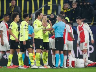 De neînțeles! Hummels a primit roșu direct după o intrare corectă, iar Borussia a pierdut meciul din Ligă cu Ajax