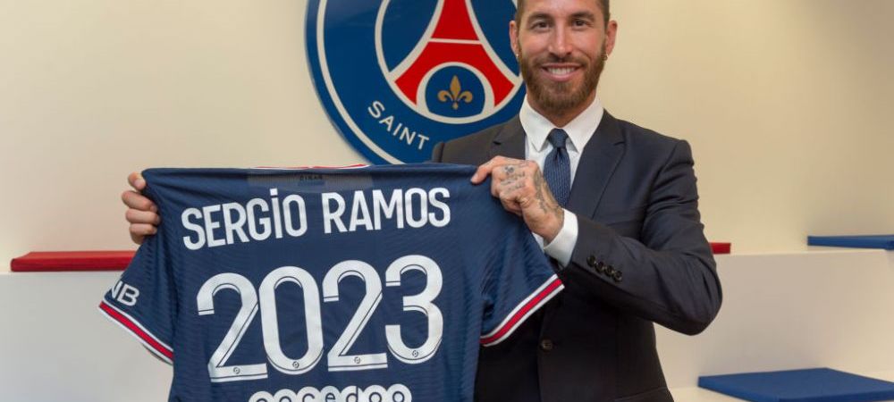 Sergio Ramos L Equipe Paris Saint-Germain
