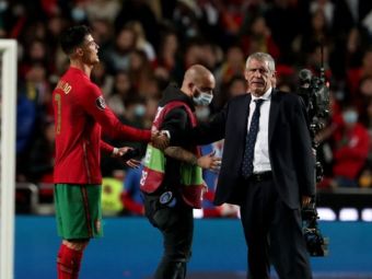 
	Dezastru pentru Portugalia, probleme între Ronaldo și selecționer. Gestul nervos al lui CR7 în fața lui Fernando Santos

