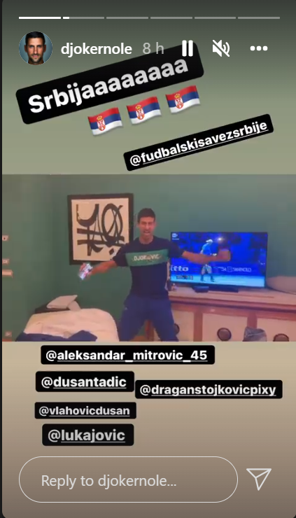 E sărbătoare în Serbia: jucătorii au făcut show în vestiare, reacția lui Novak Djokovic a devenit virală în timp record_1