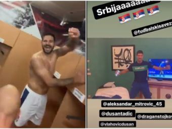 
	E sărbătoare în Serbia: jucătorii au făcut show în vestiare, reacția lui Novak Djokovic a devenit virală în timp record
