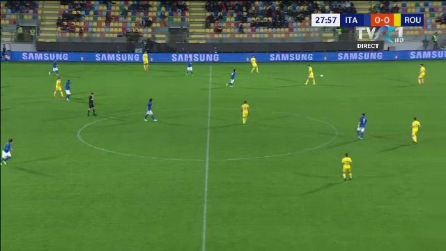 România U21, învinsă de Italia U21! Un fundaș central al italienilor a reușit un hattrick, dar și un autogol_6