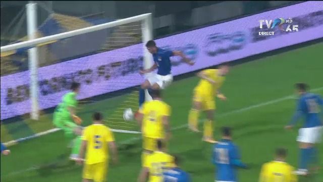 România U21, învinsă de Italia U21! Un fundaș central al italienilor a reușit un hattrick, dar și un autogol_11