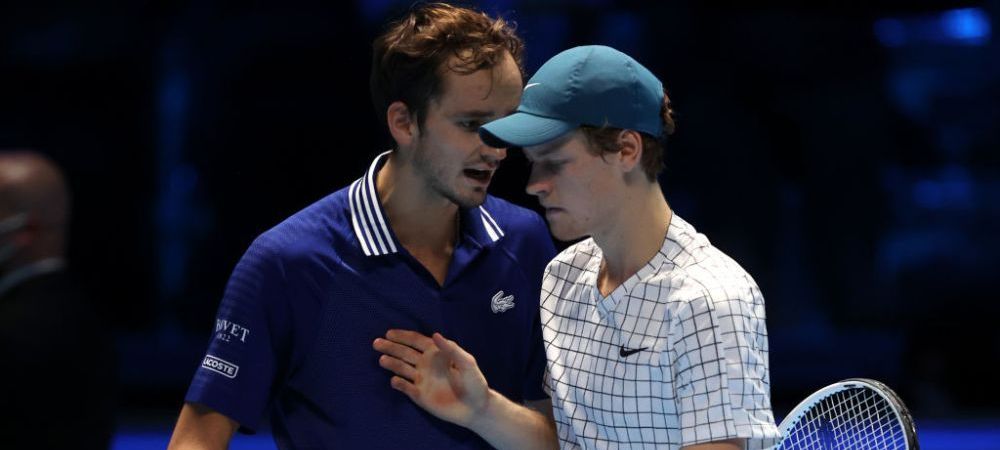 Daniil Medvedev Jannik Sinner Tenis ATP Turneul Campionilor
