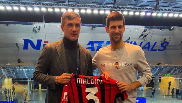
	Își trăiește visul de microbist! Novak Djokovic a fost vizitat la Torino de Paolo Maldini și Zlatan Ibrahimovic
