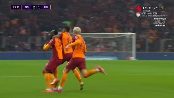 Galatasaray - Fenerbahce 1-2 | Moruțan, pasă decisivă de gol. Crespo dă lovitura Galatei în minutul 94_8